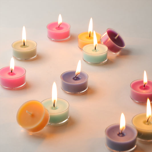 Scented Candle Online India Lighthouse Candle Scented Candle Serenity Tealight Scented Candles - Pack of 12 Candle for Decoration